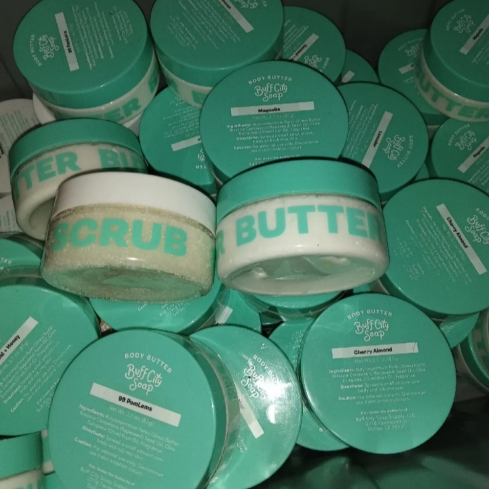 Body butter & body scrub